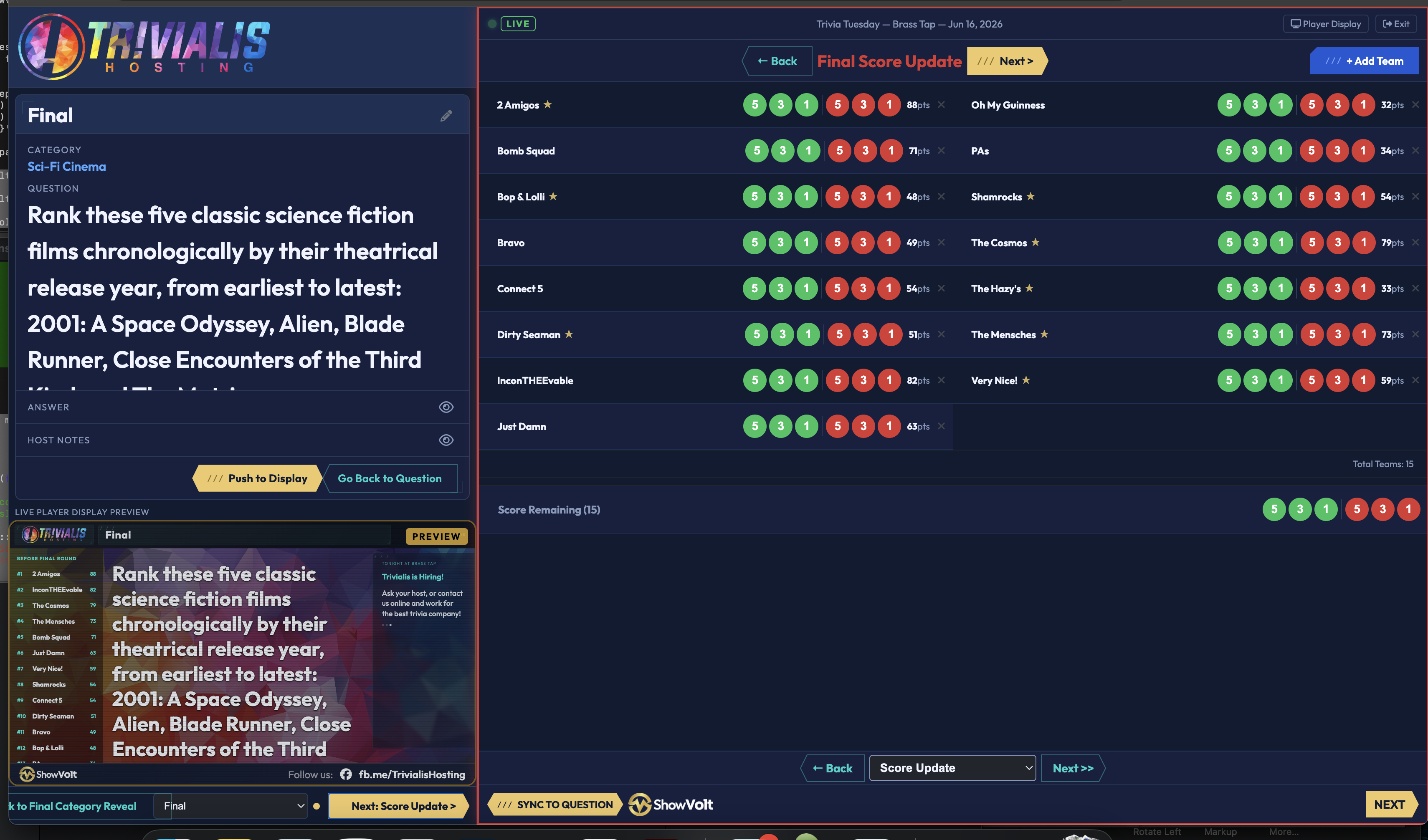ShowVolt Feud Mode